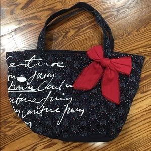 Juicy Couture Navy canvas Weekender Bag